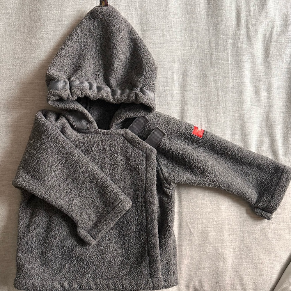 Cozy Gray Kids Jacket